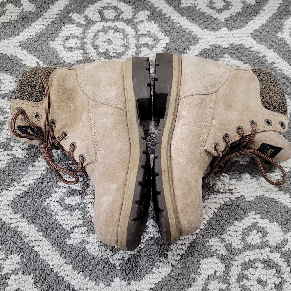 Wolverine Taupe Hiking Work Boot Size 6.5 - image 4